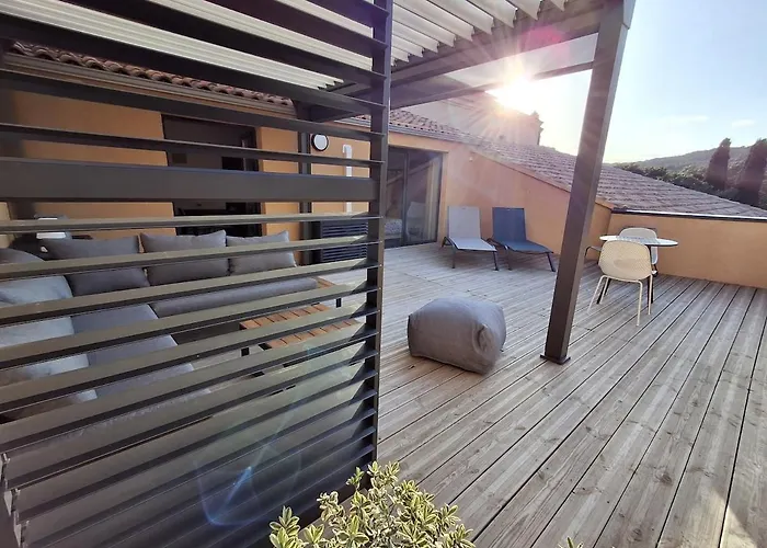 公寓 T2 Cozy Terrasse 40 M2 Et Pergola 皮诺托里卡尔达雷洛