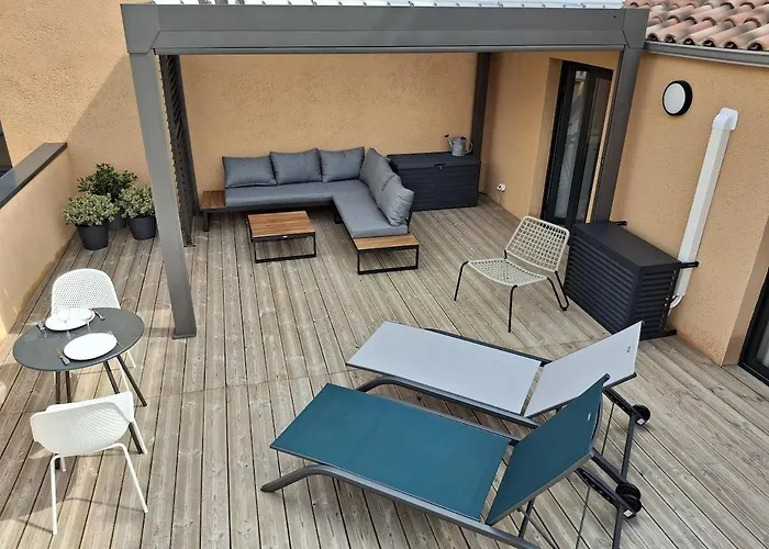 T2 Cozy Terrasse 40 M2 Et Pergola *